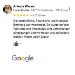 Google Bewertung